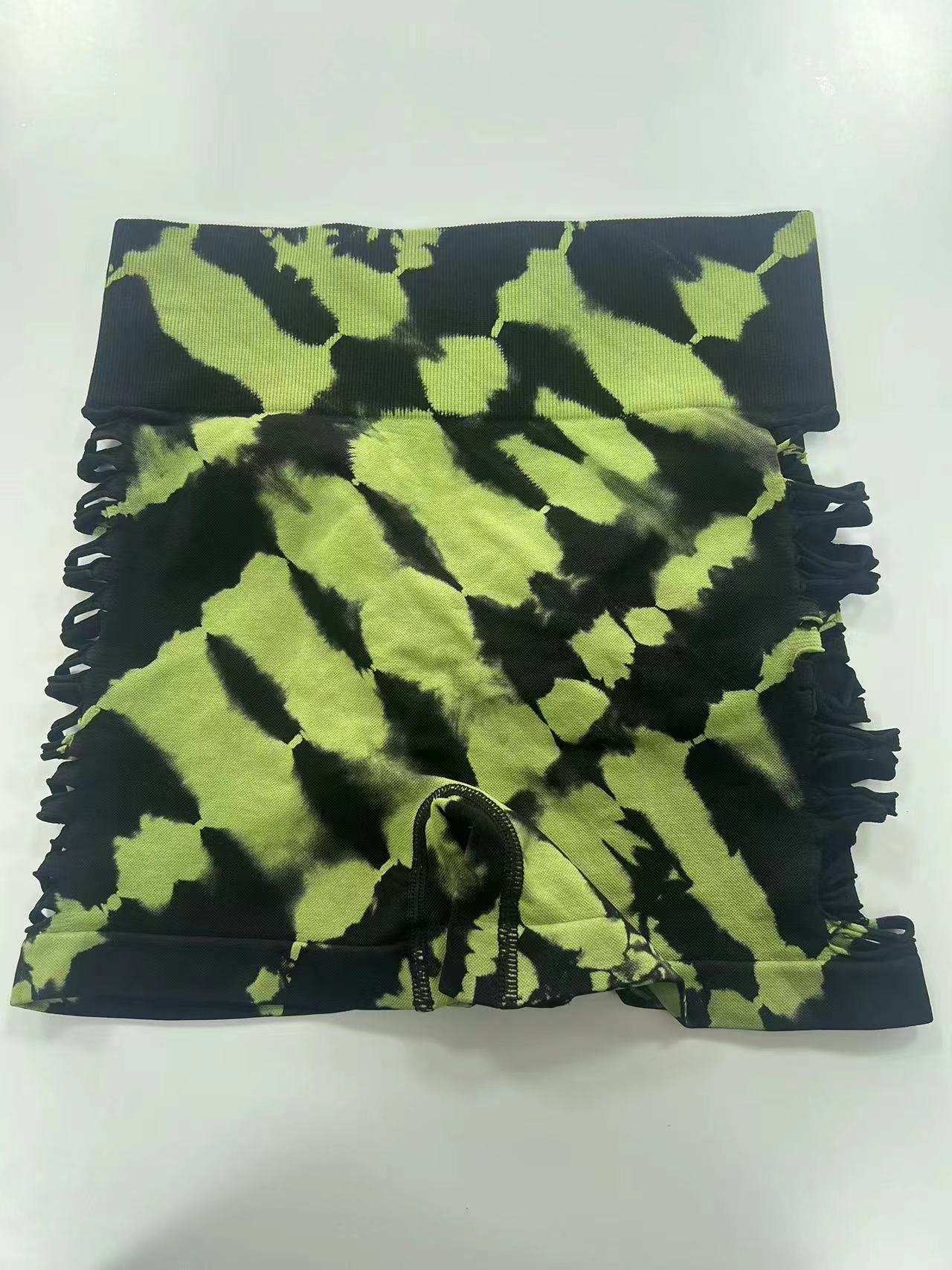 Tie-dye Yoga Bum Lift Shorts