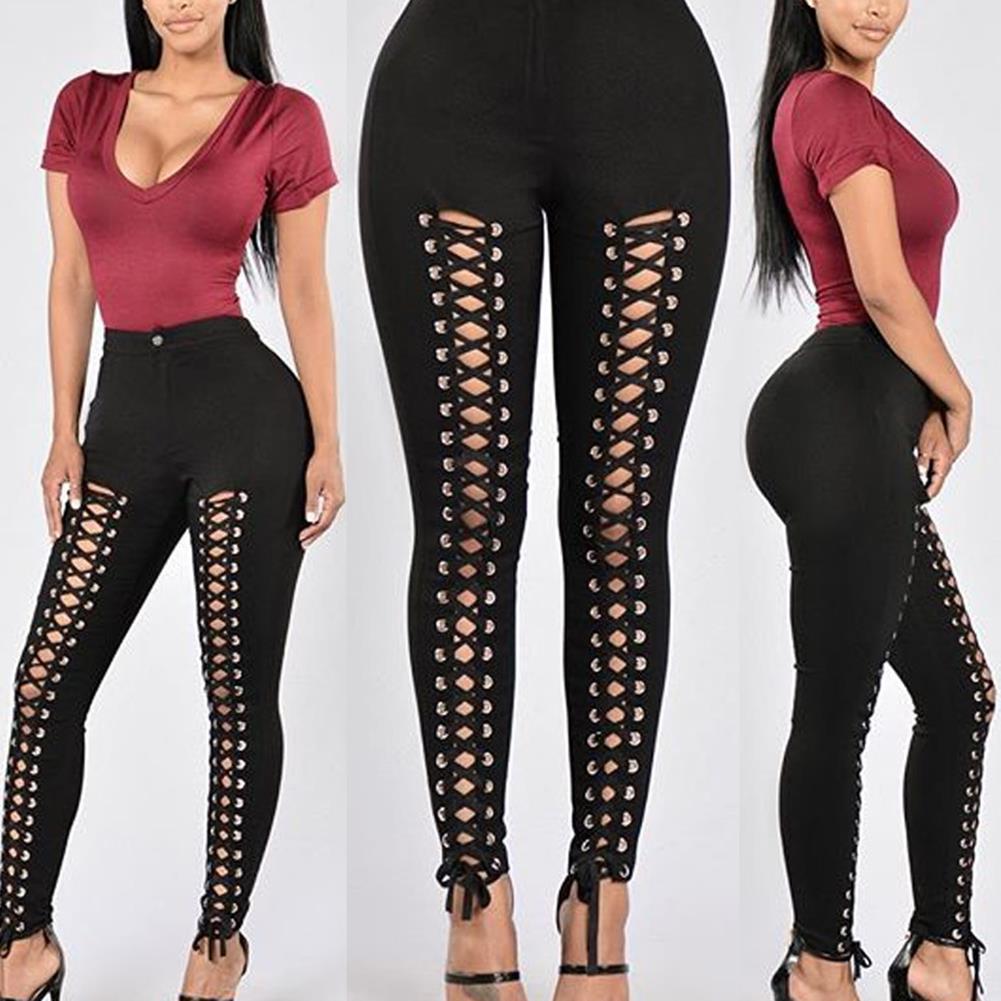 Hollow Bottoming Lace Sexy Leggings