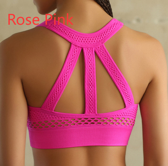 Push Up Sports Bra High Impact Running Padded Women Sexy Seamless Brassiere Sport Bra Top For Yoga Fitness Workout Active Wear